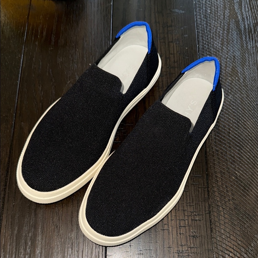 Rothy's Black Sleek Slip-On Sneakers
